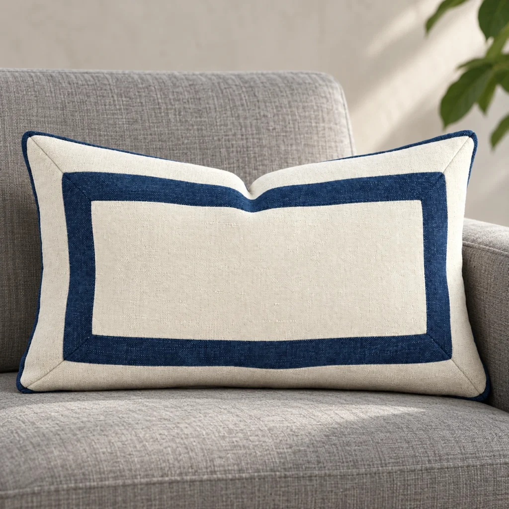 Patchwork Cushion 30 × 50 × 6 cm (11.81 × 19.69 × 2.36 in) (6 cm (2.36 in) thick) AP260136