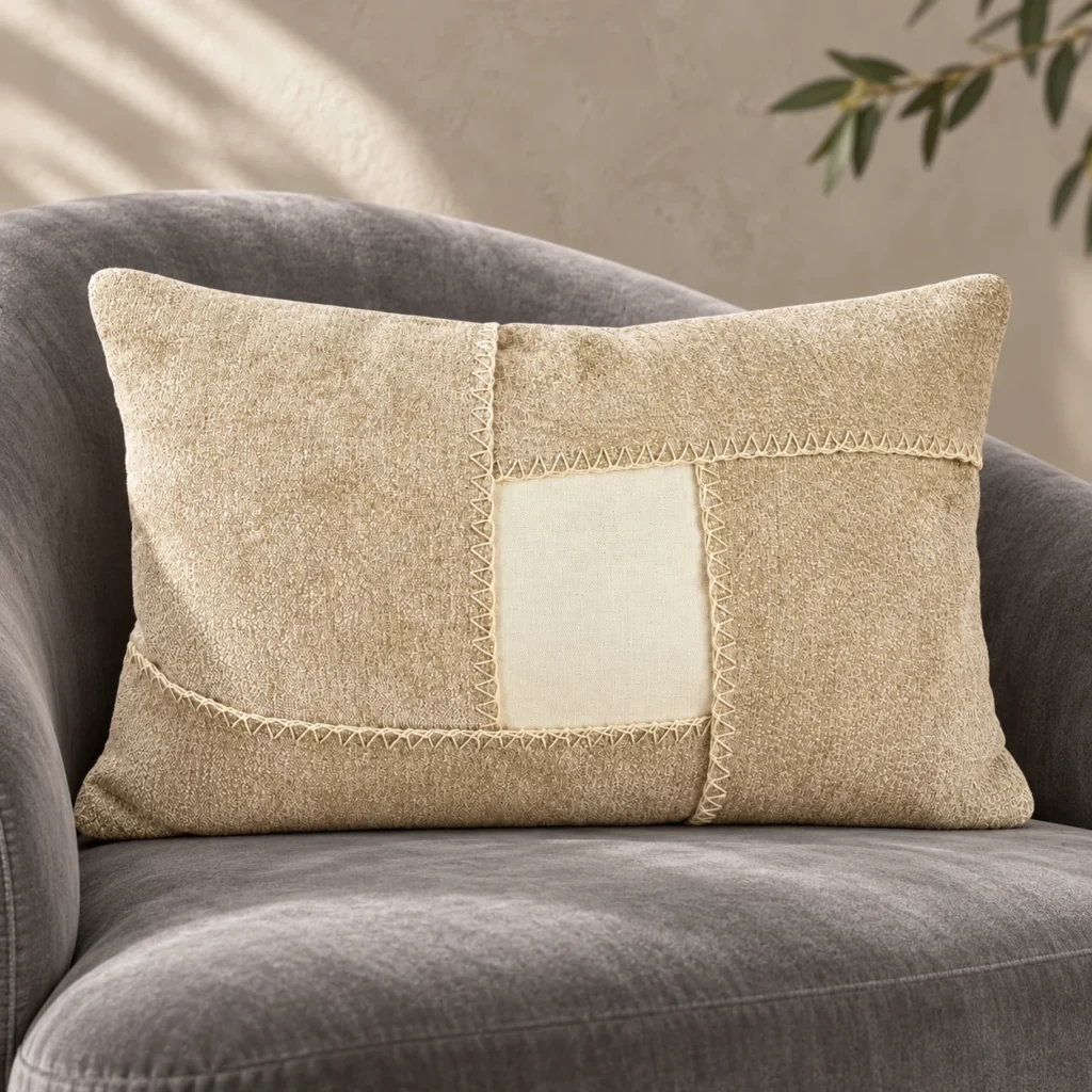 Patchwork Cushion 30 × 50 cm (11.81 × 19.69 in) AP260182A