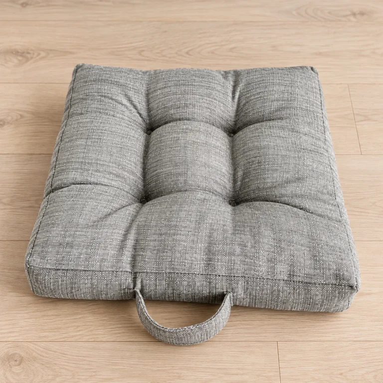 Tufted Jacquard Seat Cushion with Handle AP260196B