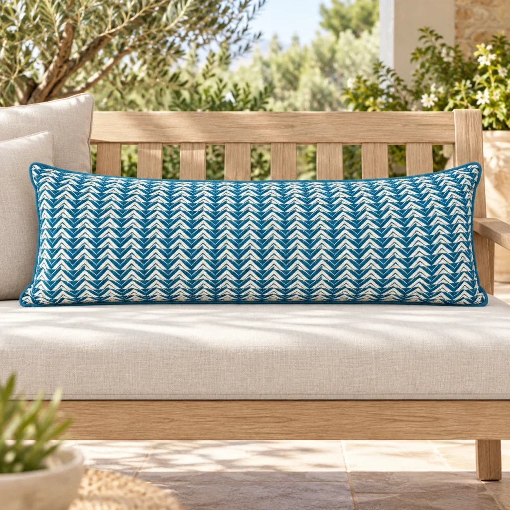 Jacquard Outdoor Cushion 35 × 90 cm (13.78 × 35.43 in) AP260207A