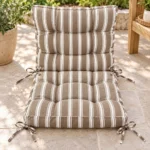 Striped Tufted Chair Cushion Set AP260218 – image 1