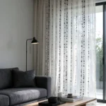Sheer Grommet Curtain Panel AP260237B – image 6