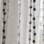 Sheer Grommet Curtain Panel AP260237B – image 4