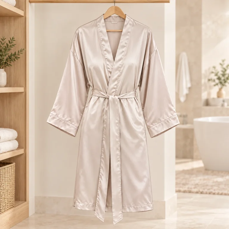 Satin Bathrobe AP260944