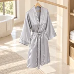 Satin Bathrobe AP260949 – image 3