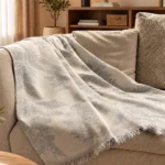 Jacquard Fringe Throw AP260993B – image 2