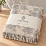 Jacquard Fringe Throw AP260993B – image 6