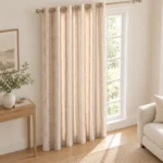 Jacquard Grommet Curtain Panel AP261007B – image 3
