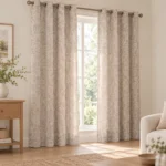 Jacquard Grommet Curtain Panel AP261008B – image 2