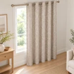 Jacquard Grommet Curtain Panel AP261008B – image 3