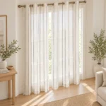 Linen Jacquard Grommet Curtain AP261010A – image 3