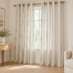 Linen Jacquard Grommet Curtain AP261010B – image 2