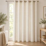 Linen Jacquard Grommet Curtain AP261011 – image 1