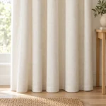 Linen Jacquard Grommet Curtain AP261011 – image 5