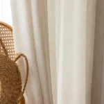 Linen Jacquard Grommet Curtain AP261011 – image 6